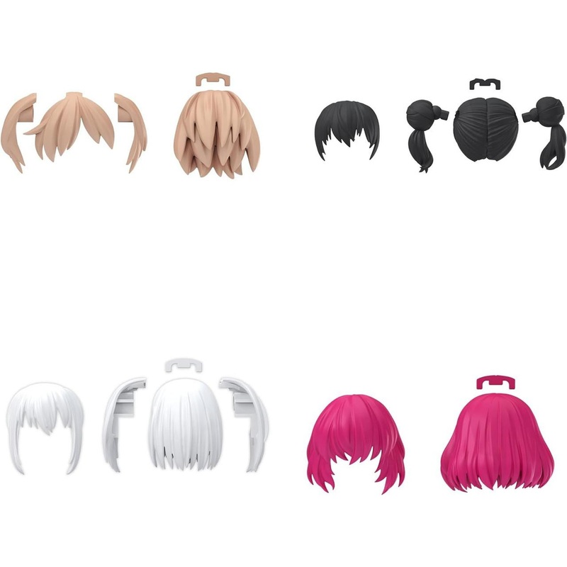 Bandai 30MS Option Hair Style Parts Vol.10 (4 Types) Plastic Model