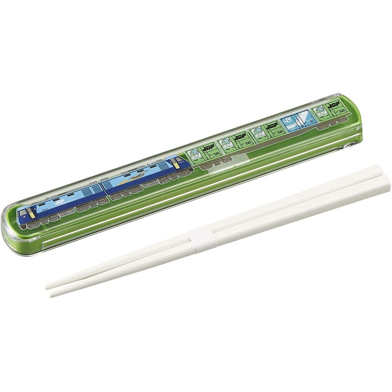 JR Freight Chopsticks with Slide Case (Green)