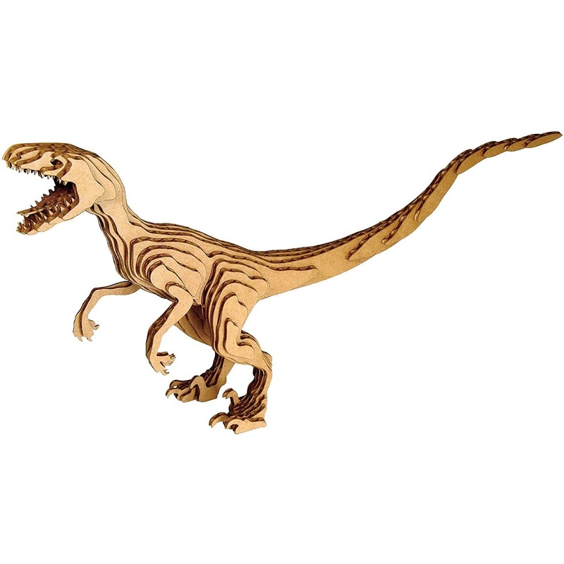 KJC Edison Toy Contamo Paper Craft Velociraptor (L)
