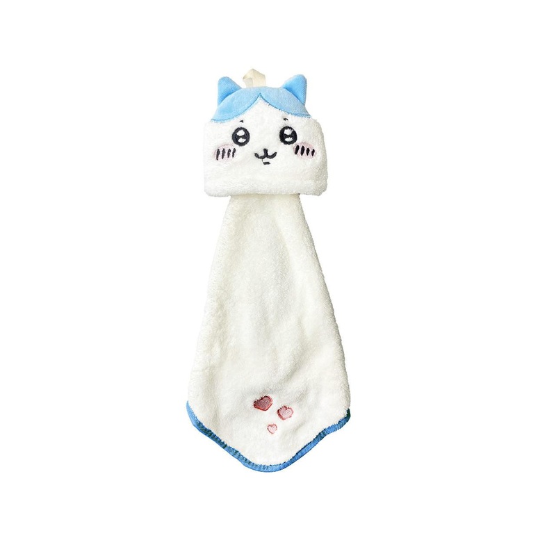 Marushin Chiikawa Micro Loop Towel / Mascot Hachiware