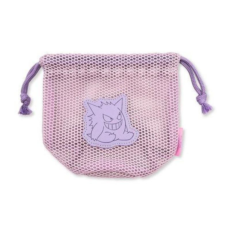 Pokemon Center Mesh Pastel Drawstring Bag Gengar