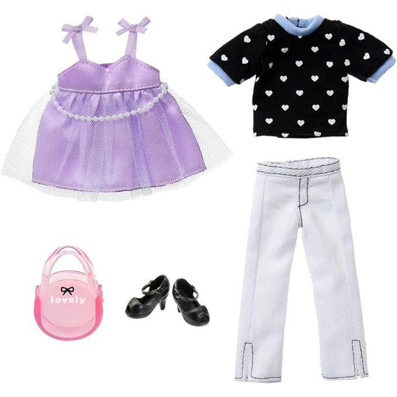Takara Tomy Licca Doll Clothing Set #Licca #Peplum Ribbon #LW-18