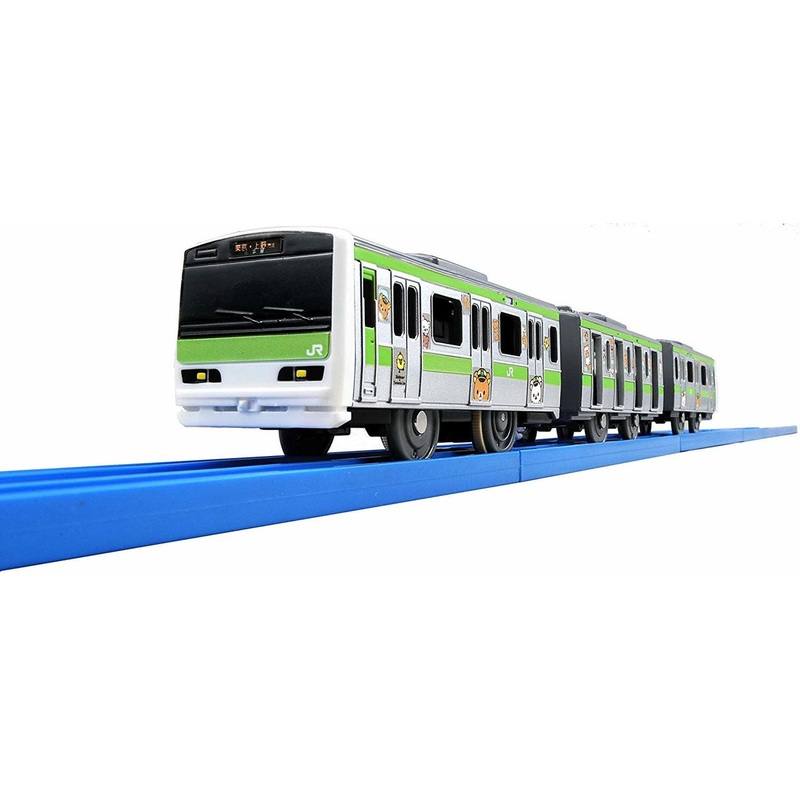 Takara Tomy Pla-Rail Plarail SC-05 Rilakkuma x Yamanote Line Wrapping Train