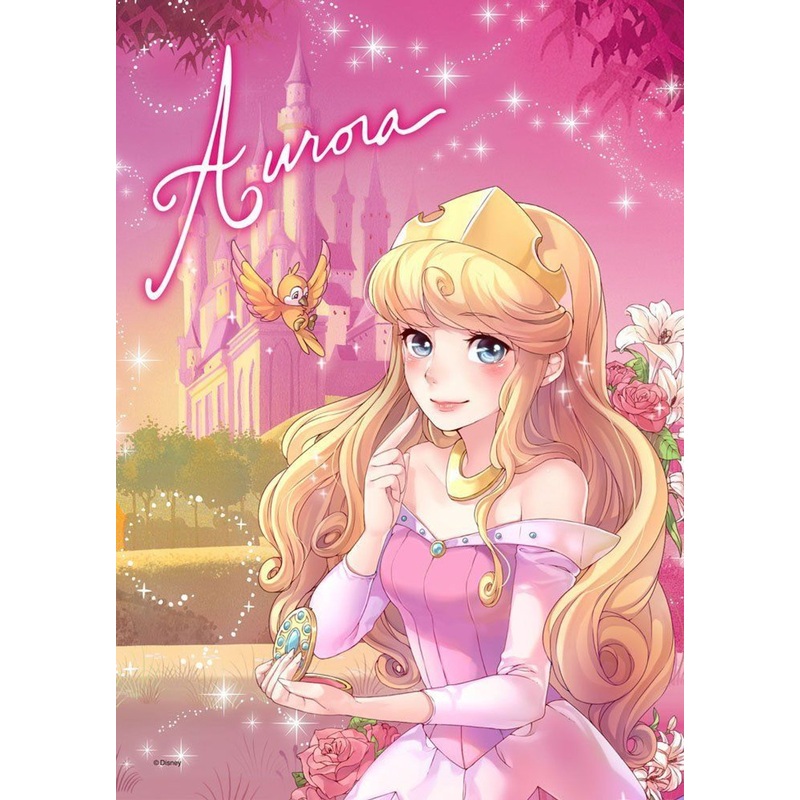 Tenyo Japan Jigsaw Puzzle DSG-266B-787 Disney Sleeping Beauty (266 Pieces)