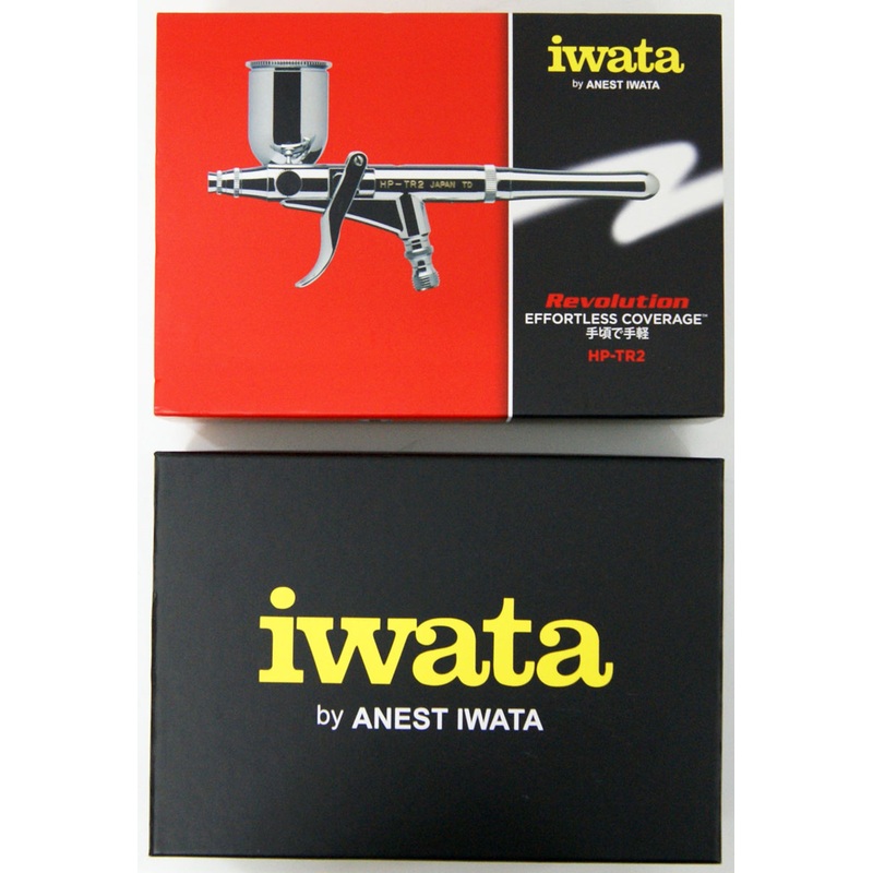 Anest Iwata HP-TR2 Air Brush 0.5mm 15ml Trigger Action Revolution Series