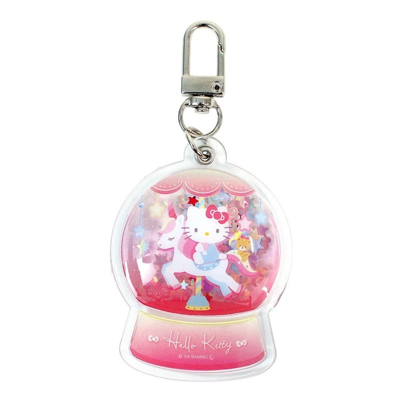 T’s Factory Sanrio Snow Dome Keychain Hello Kitty