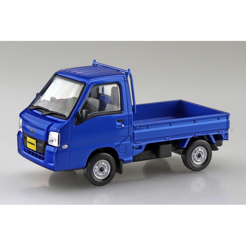 Aoshima 1/32 Subaru Sambar Truck (WR blue limited) Plastic Model (Snap Kit)
