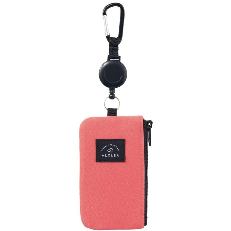 LIHIT LAB. ALCLEA Pass & Key Case (Coral pink)