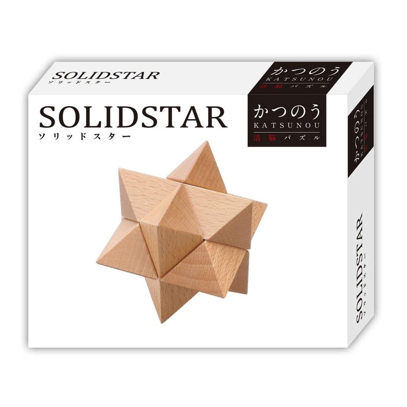 Hanayama Katsunou Brain Teaser SOLID STAR