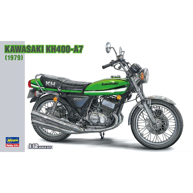 Hasegawa BK6 Kawasaki KH-400-A7 1/12 Scale kit