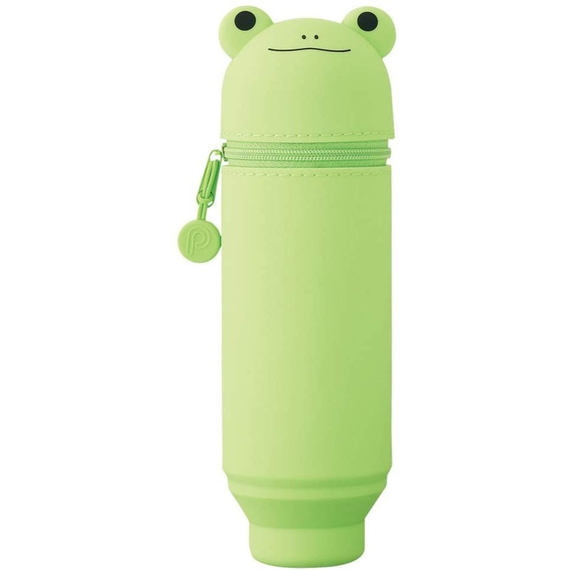 LIHIT LAB. Smart Fit PuniLabo Stand Pen Case Frog