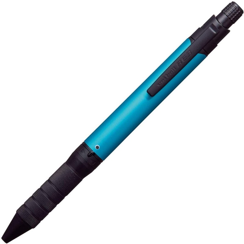 Mitsubishi Pencil uni Ball R:E 3 BIZ Erasable 3 Color Ballpoint Pen 0.5mm URE3-1000-05 (Turquoise)