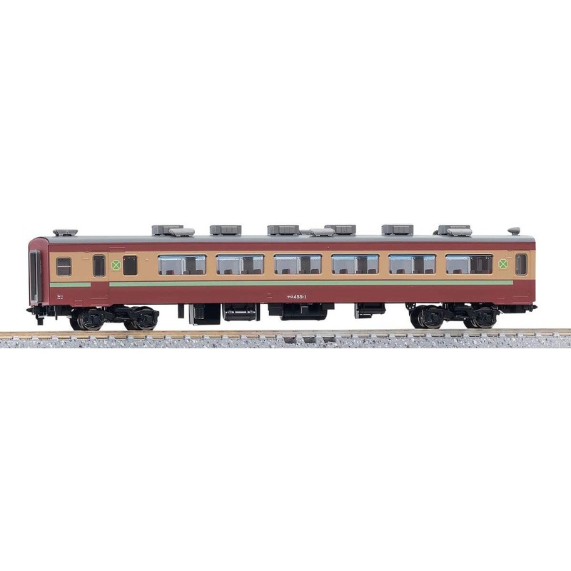Tomix 9003 JNR Passenger Car Type SARO 455 with Green Line (N scale)