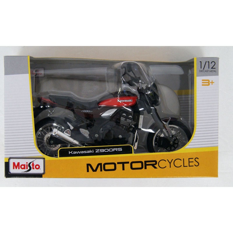 Aoshima Skynet 05016 Kawasaki Z900RS Candy Tone Brown x Candy Tone Orange 1/12 Scale Finished Model