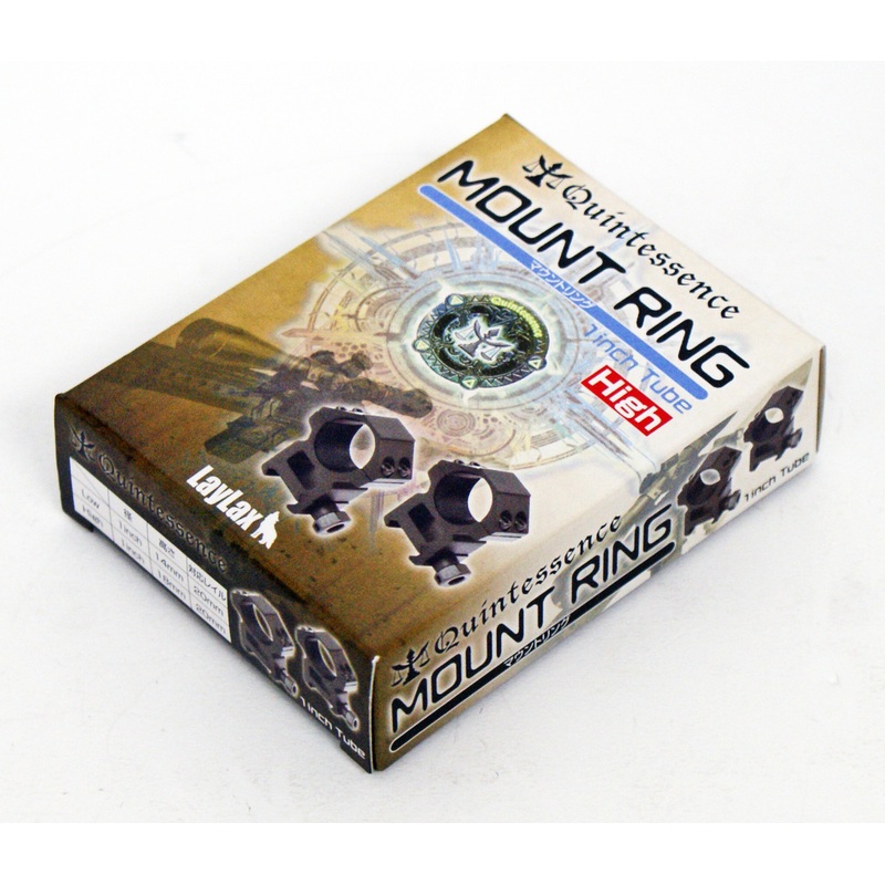 Laylax Quintessence Mount Ring 1inch Tube High 2 Pcs Set 140982