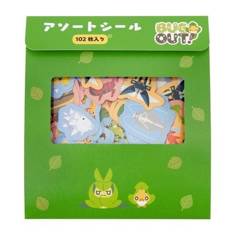 Pokemon Center Original Assorted Seals BUG OUT!