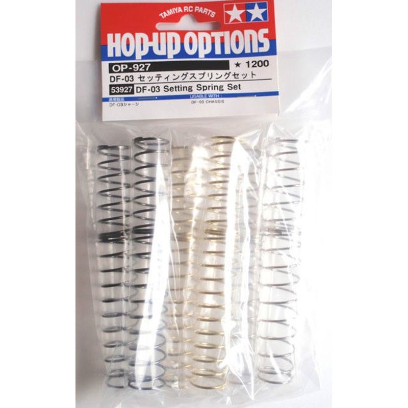 Tamiya 53927 (OP927) DF03 Setting Spring Set
