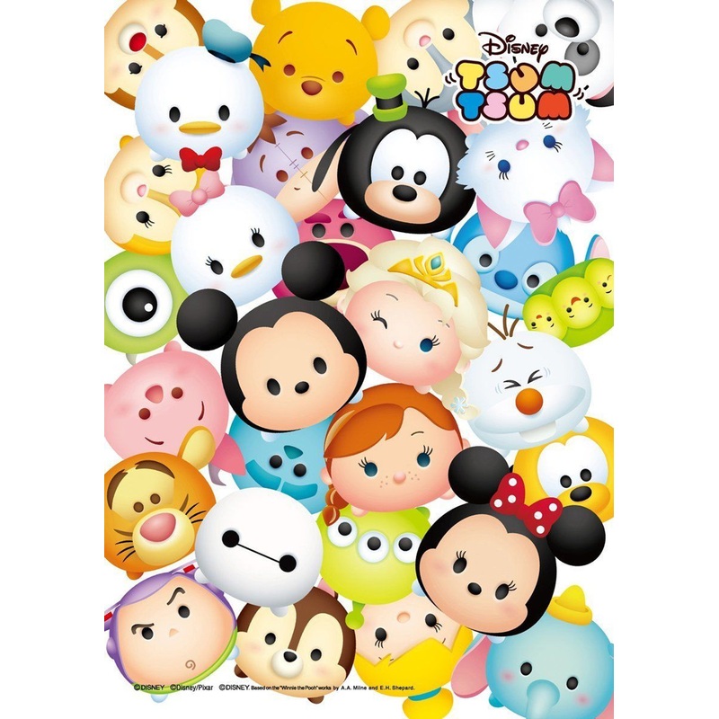 Tenyo Japan Jigsaw Puzzle DSG-266-759 Disney Tsum Tsum (266 Pieces)