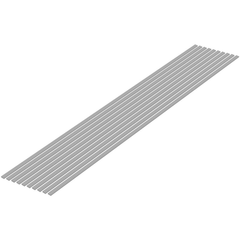 Wave Pla=Materials [Gray] Thin Board 1.0 x 3.0 mm 10pcs