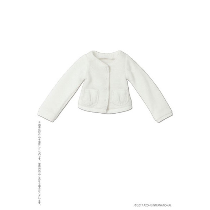 Azone POC439-WHT PNS Marshmallow Cardigan White