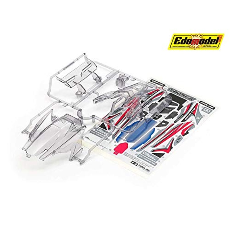 Tamiya 95490 Mini 4WD DCR-02 Body Parts Set (Light Smoke)