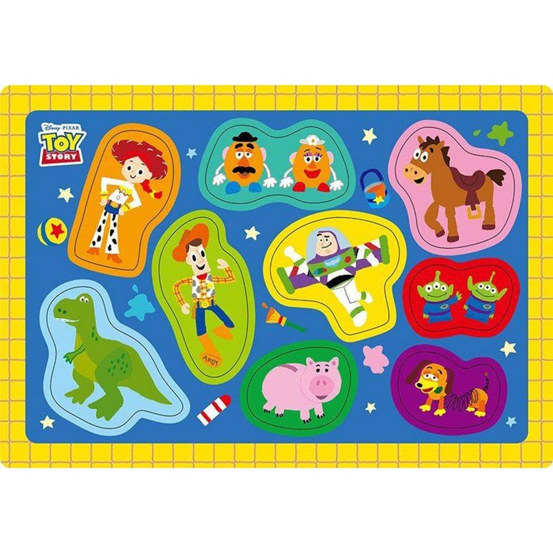 Tenyo DC09-133 Jigsaw Puzzle Disney Toy Story I Love Toys (9 Pieces)