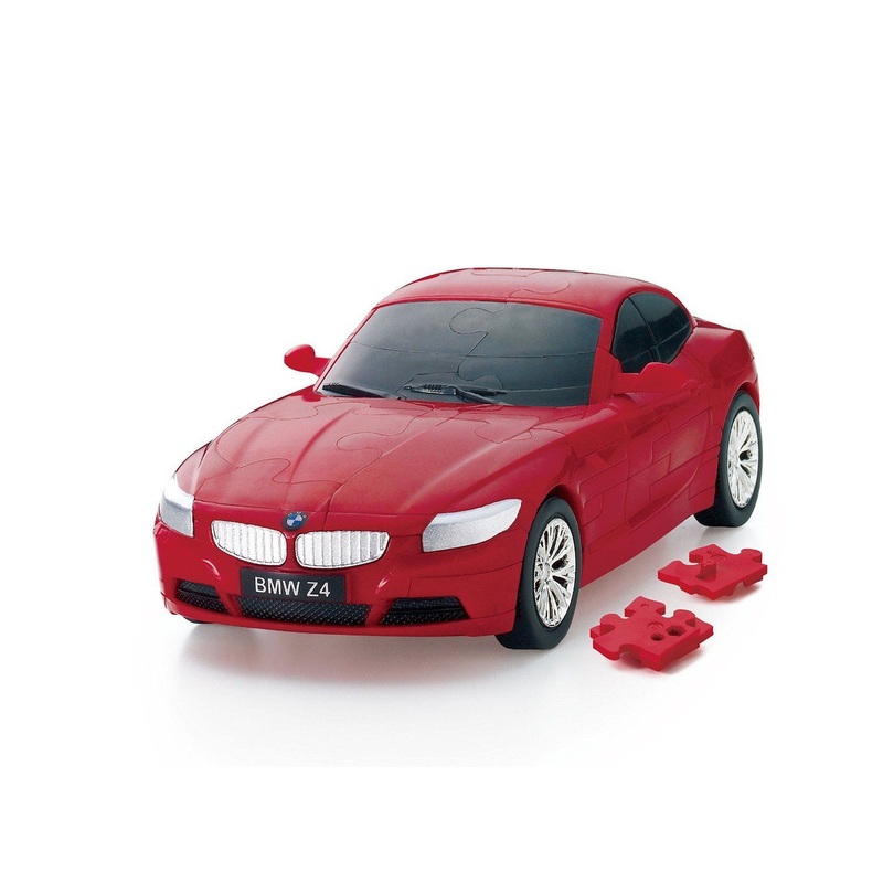 Beverly Car Puzzle 3D CP3-003 BMW Z4 Red (60 pcs) 4977524484363