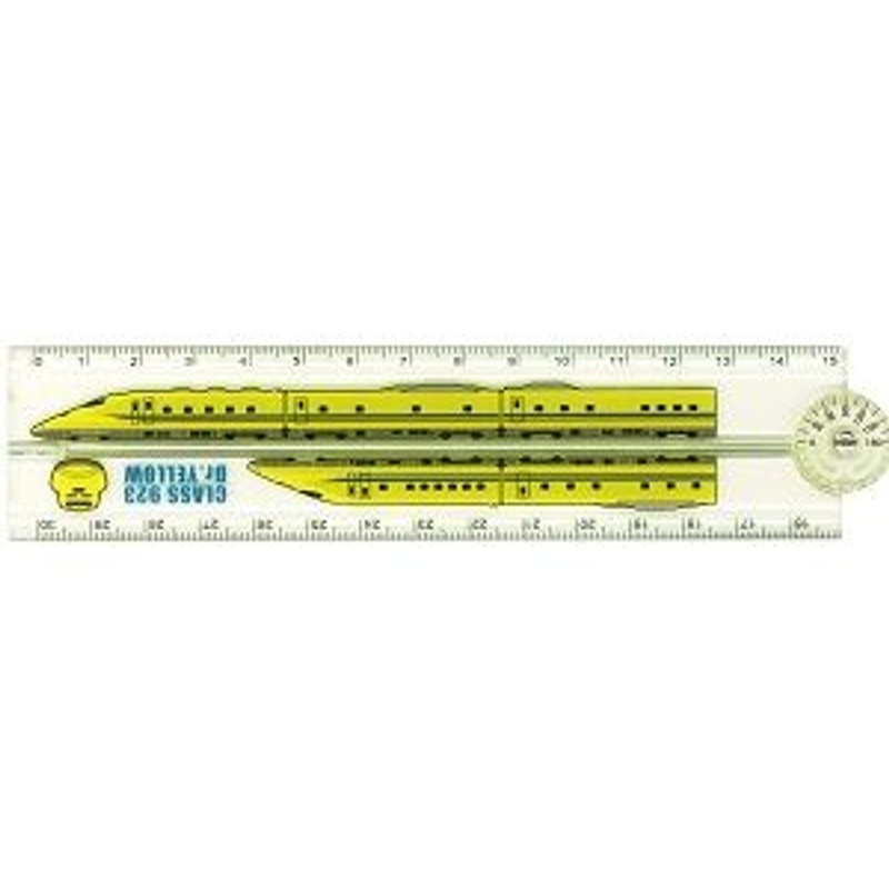Folding Ruler Type 923 Doctor Yellow
