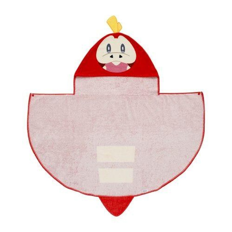Pokemon Center Original Hooded & Tailed Towel Fuecoco