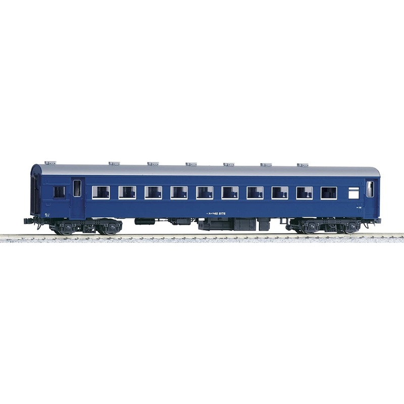 Kato 1-552 Passenger Car SUHAFU 42 Remodeling Type (Blue) (HO scale)