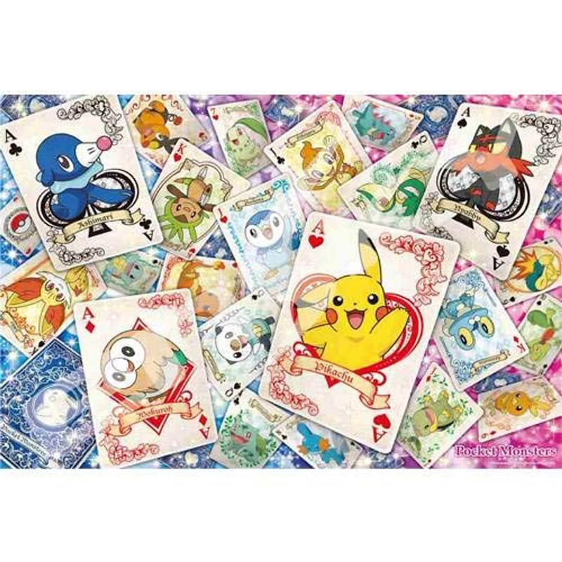 Ensky Magical Piece Jigsaw Puzzle 1000-MG010 Pokemon Playing Cards  (1000 Pieces)