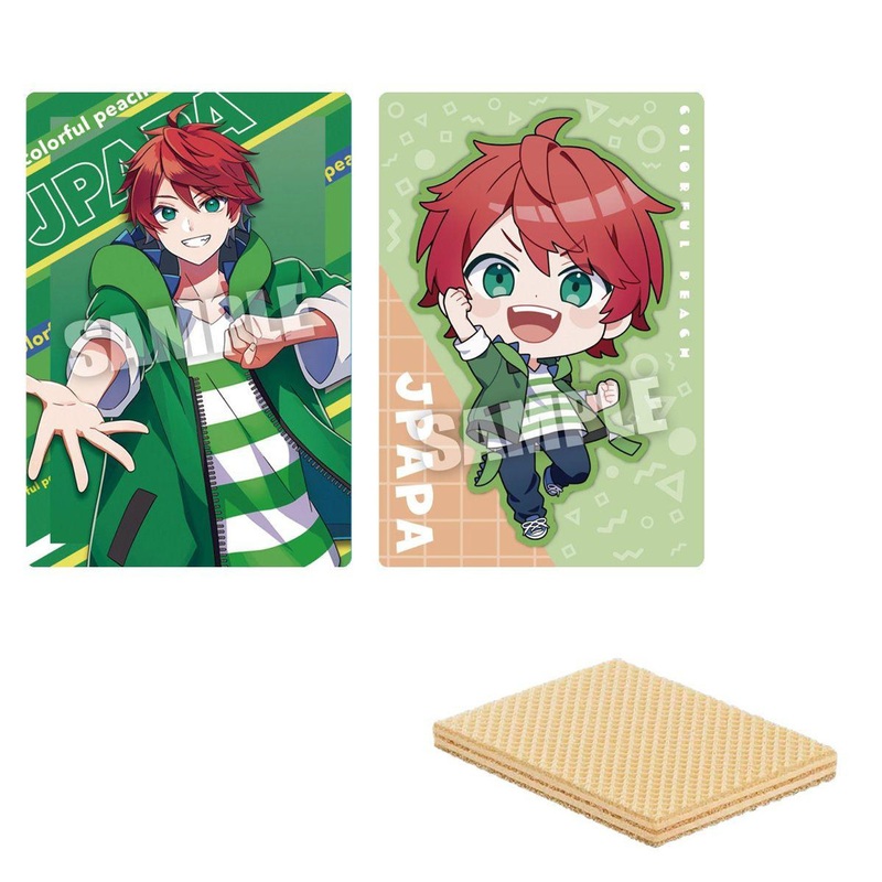 Bandai Candy Colorful Peach Metallic Card Collection 20pcs Box