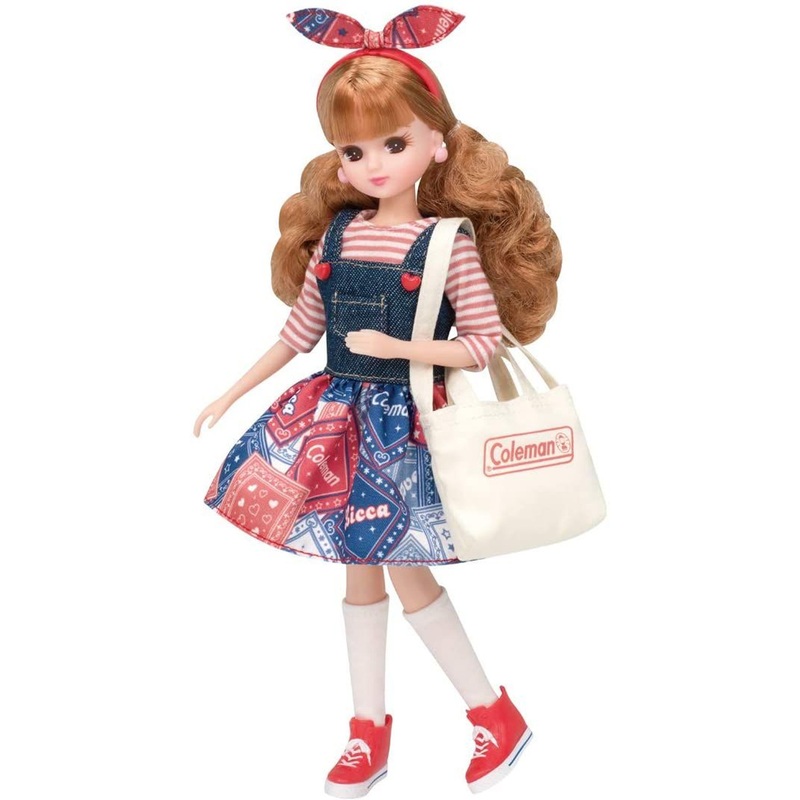 Takara Tomy Licca Doll Girly Picnic Clothes Set