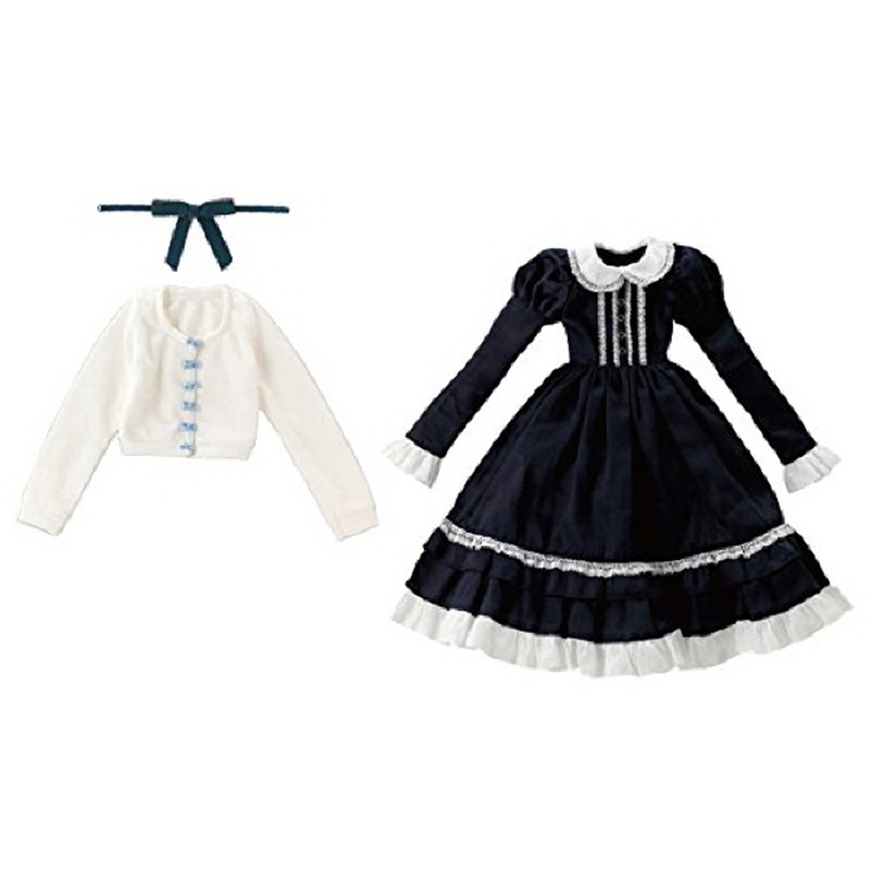Azone FAR190-NVW for 50cm doll Dreaming Maiden’s Clarore Set Navy x White