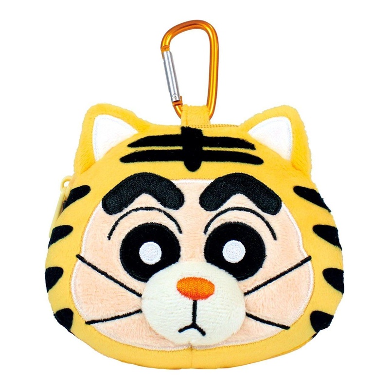 T’s Factory Shinchan Carabiner Attached Plush Zipper Mascot Transformation Tiger