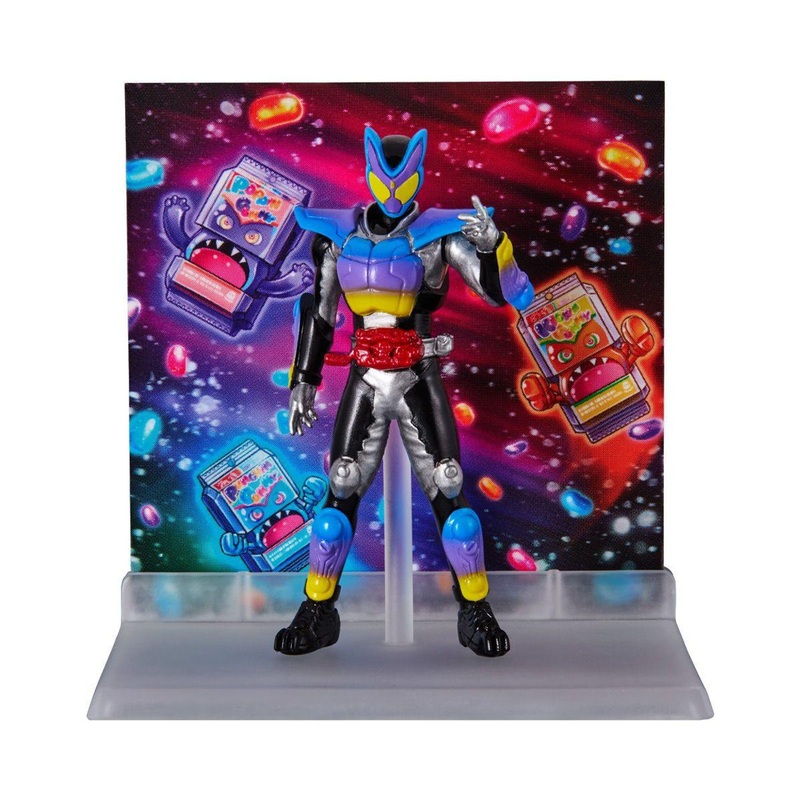 Bandai Candy MICRO STATUE COLLECTION Kamen Rider 8pcs Box