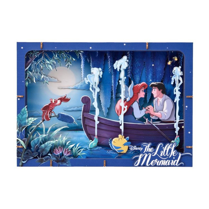 Ensky PT-WP04 Paper Theater Wood Style Premium Disney The Little Mermaid