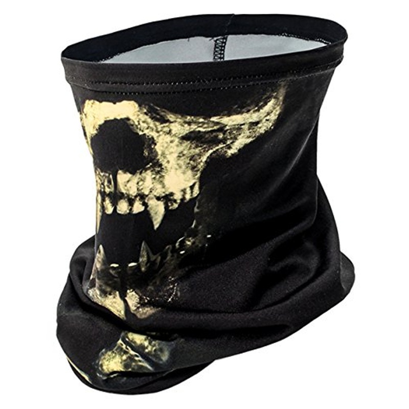 Laylax Satellite Slim Cool Neck Gaiter Skull Face 151148