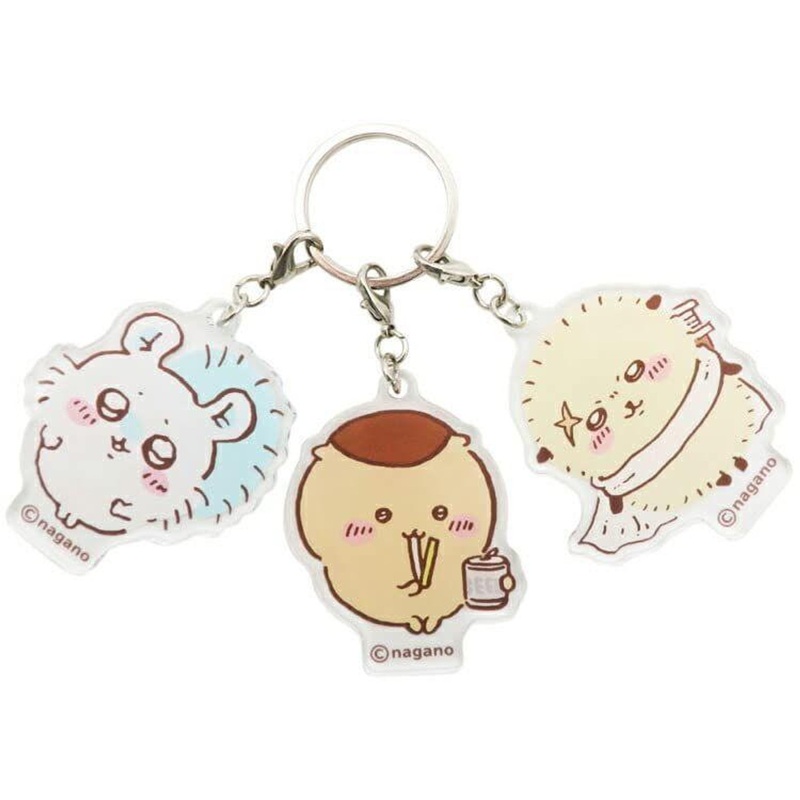 Marimocraft Chiikawa 3-Piece Keychain B