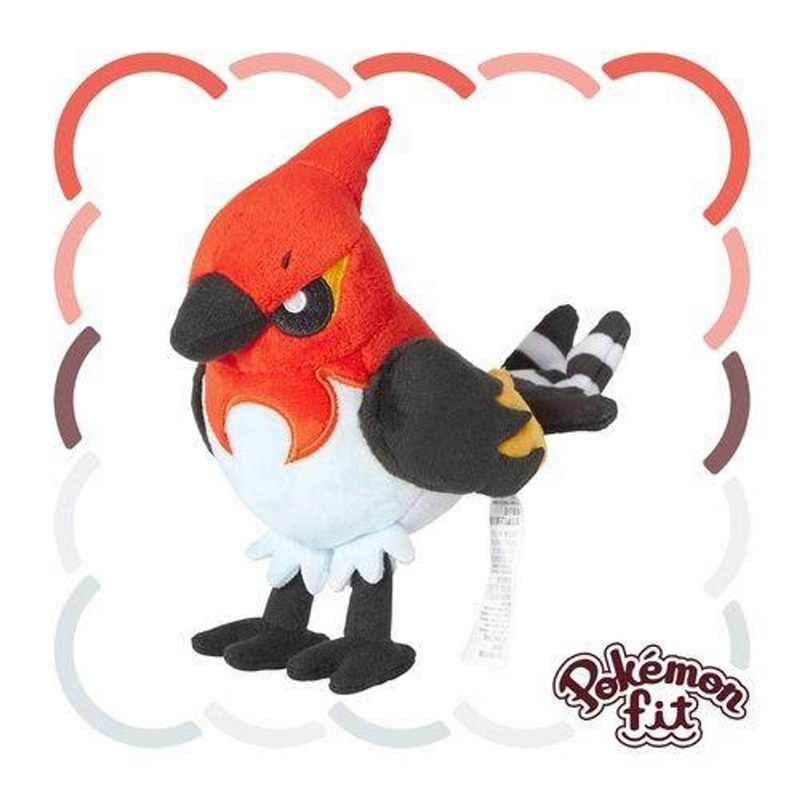 Pokemon Center Original Plush Pokemon Fit Fletchinder