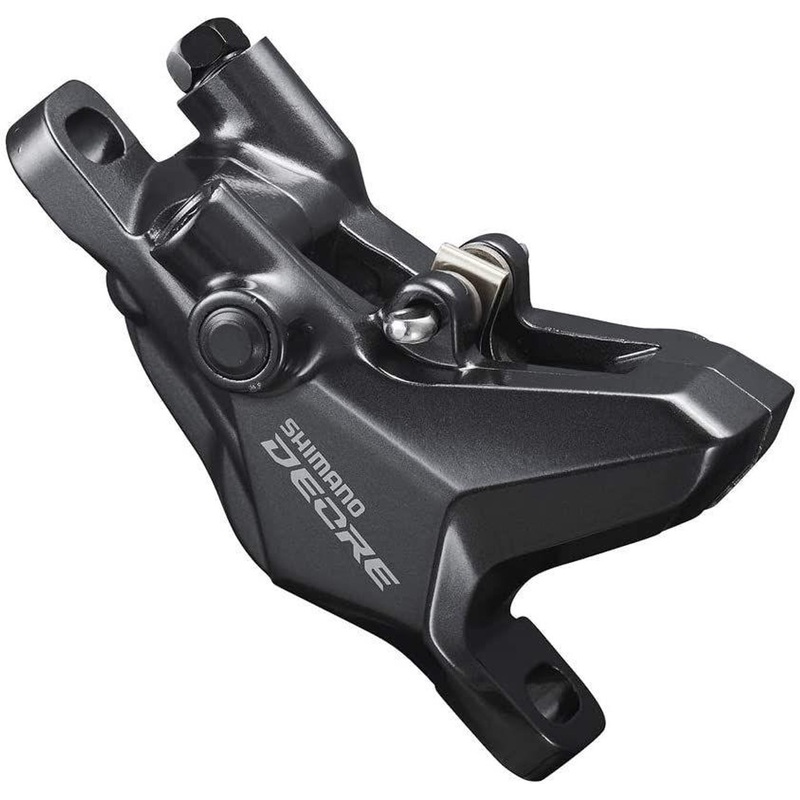 Shimano (Cycling) BR-M6100 Deore Disc Brake Caliper w/G04S Metallic Pads (Black)