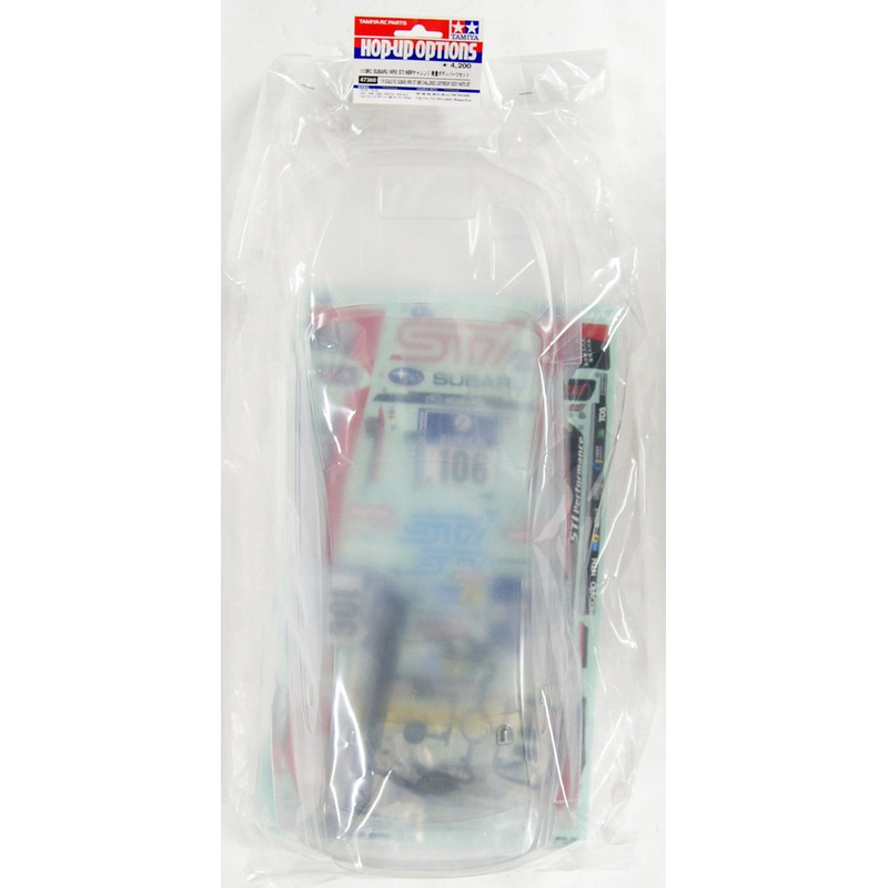 Tamiya 47380 Subaru WRX STI NBR Challenge Lightweight Body Parts Set 1/10 Scale