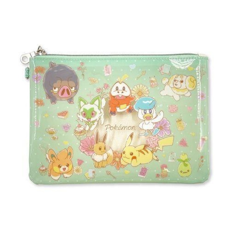 Pokemon Center Flat Pouch Flyer Flower