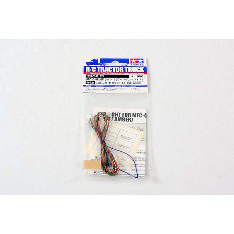 Tamiya 56521 (TROP21) RC LED Light For MFC-01 3mm Light Amber