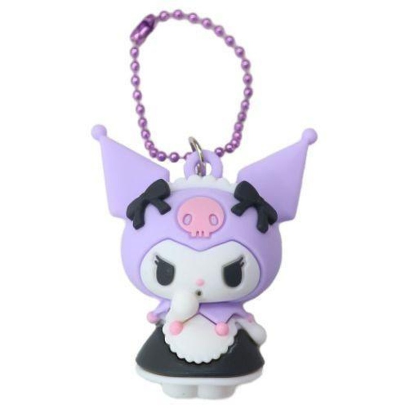 Kcompany Sanrio Kuromi PVC Mascot with Chain