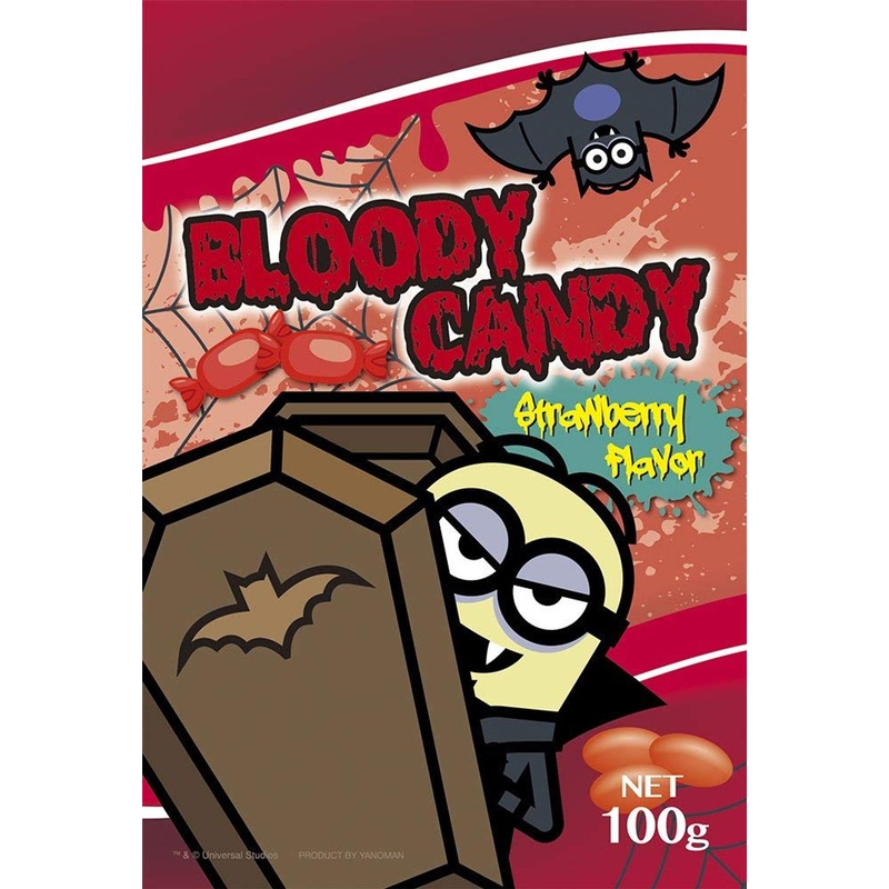 Yanoman Jigsaw Puzzle 99-468 Halloween Minions Bloody Candy (99 Small Pieces)