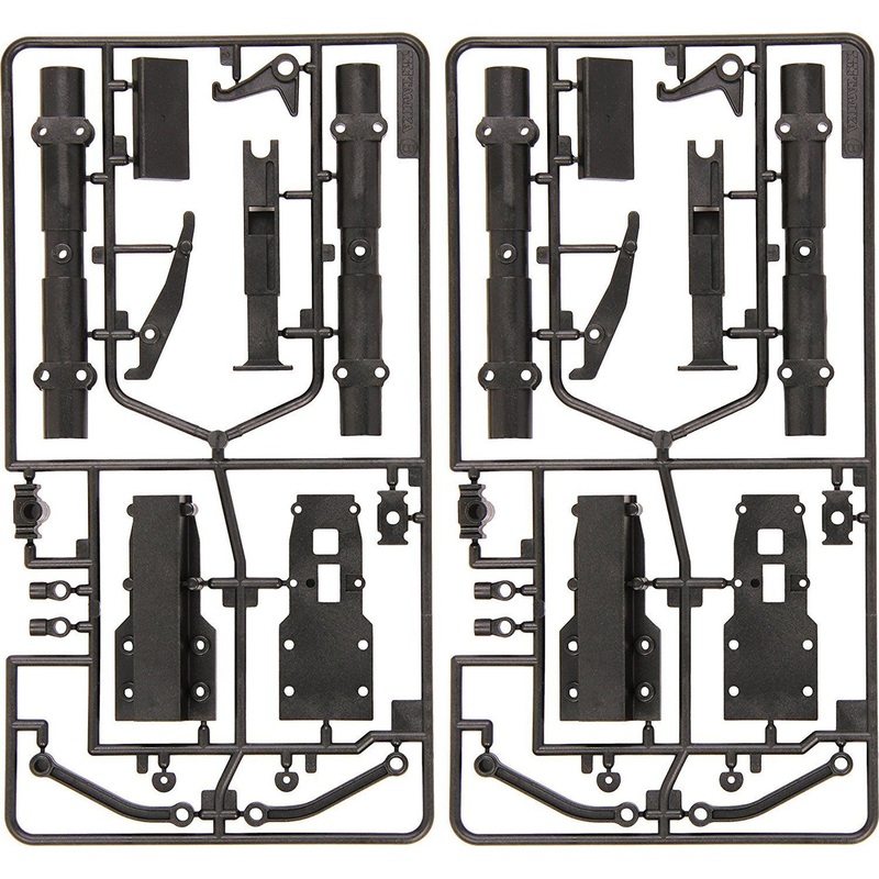 Tamiya 56525 (TROP25) RC Matte Finish Axle for Semi-Trailer