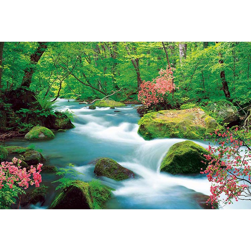 Epoch Jigsaw Puzzle 10-777 Japanese Scenery Oirase Keiryu River (1000 Pieces)