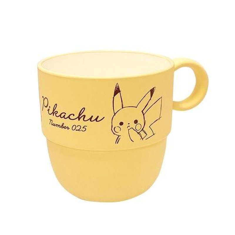 Pokemon Center Stacking Cup Mini “Pikachu Number 025” Pikachu Yellow
