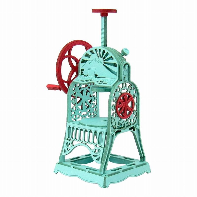 Sankei MP01-126 Shaved Ice Machine 1/12 Scale Paper Kits